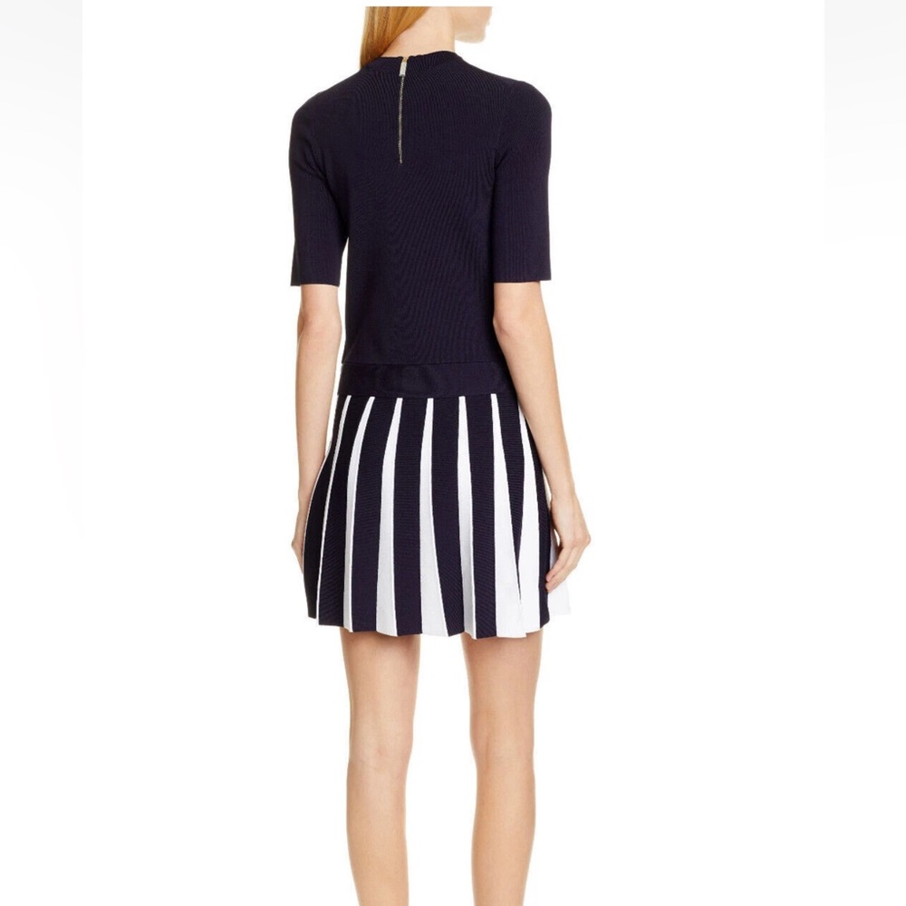 TED BAKER London Hethia stretch highneck 
Knit Skater Dress  Size 0 (US 2) - Picture 4 of 11